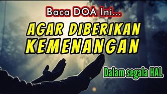 Doa Keberuntungan Saat Lomba